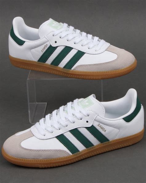 adidas samba weiß grün herren|adidas men's samba.